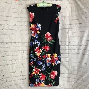 Vince Camuto Floral Sheath Dress